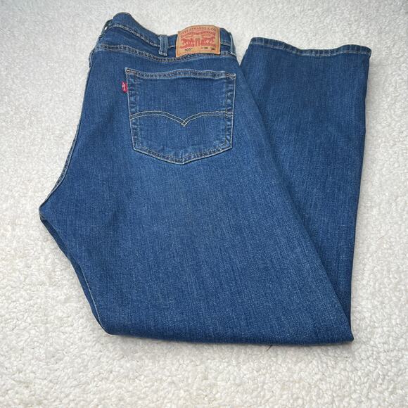 Levi's 505 Regular Fit Blue Jeans 38.30 - Picture 1 of 10